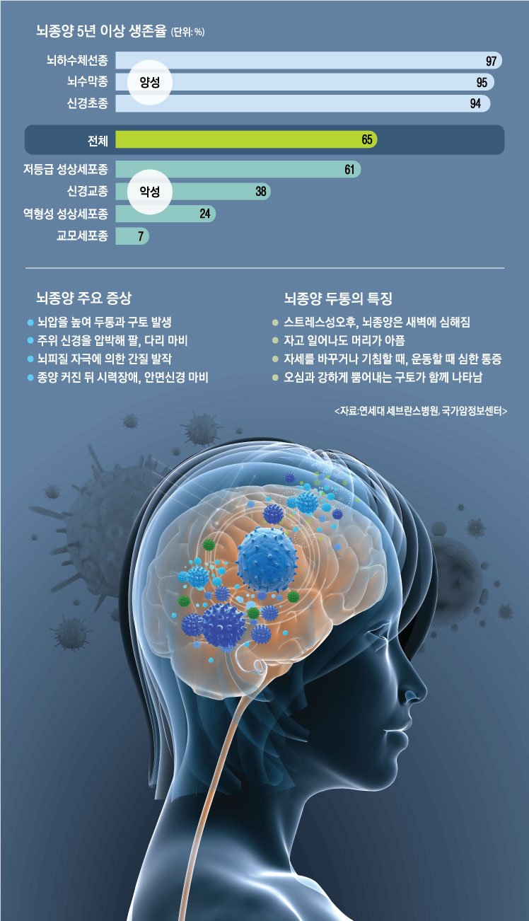 뇌종양 진단과 충격