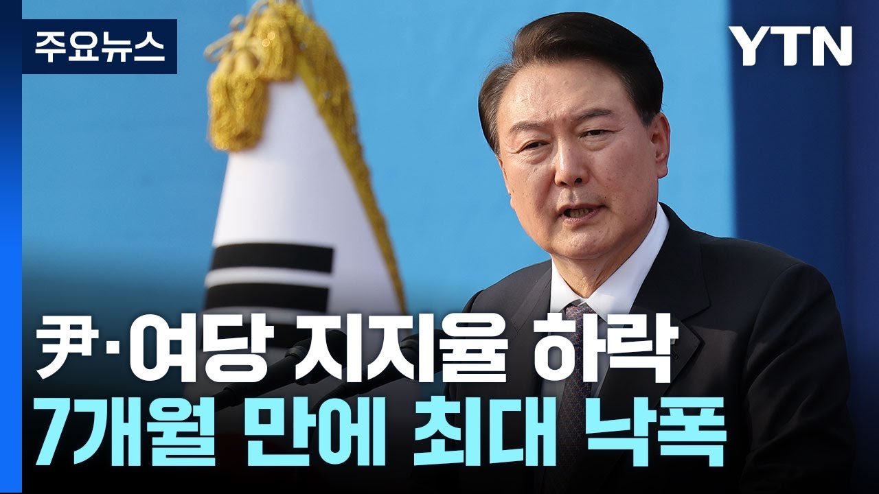 대통령 지지율 하락의 역사적 맥락