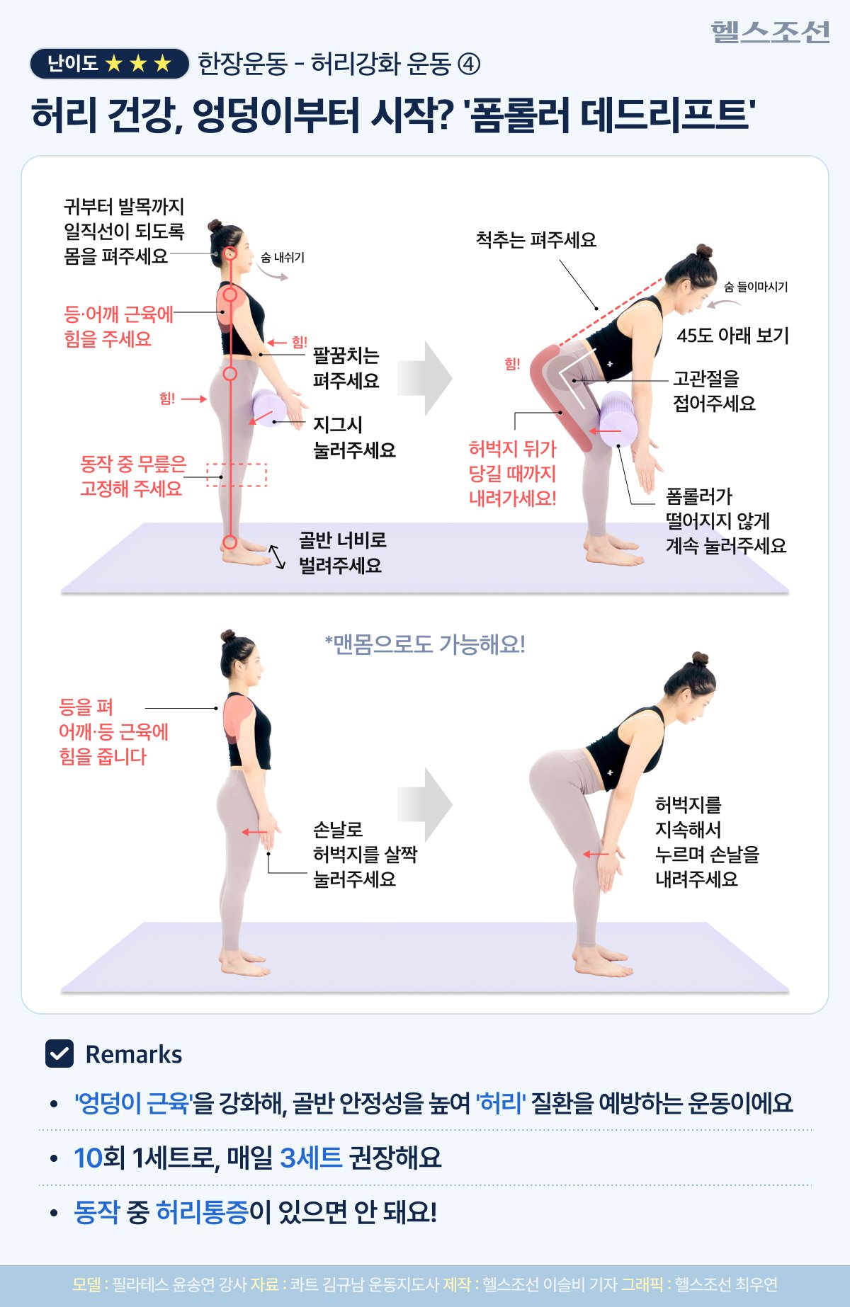 나이와 함께 변화하는 근육 관리법