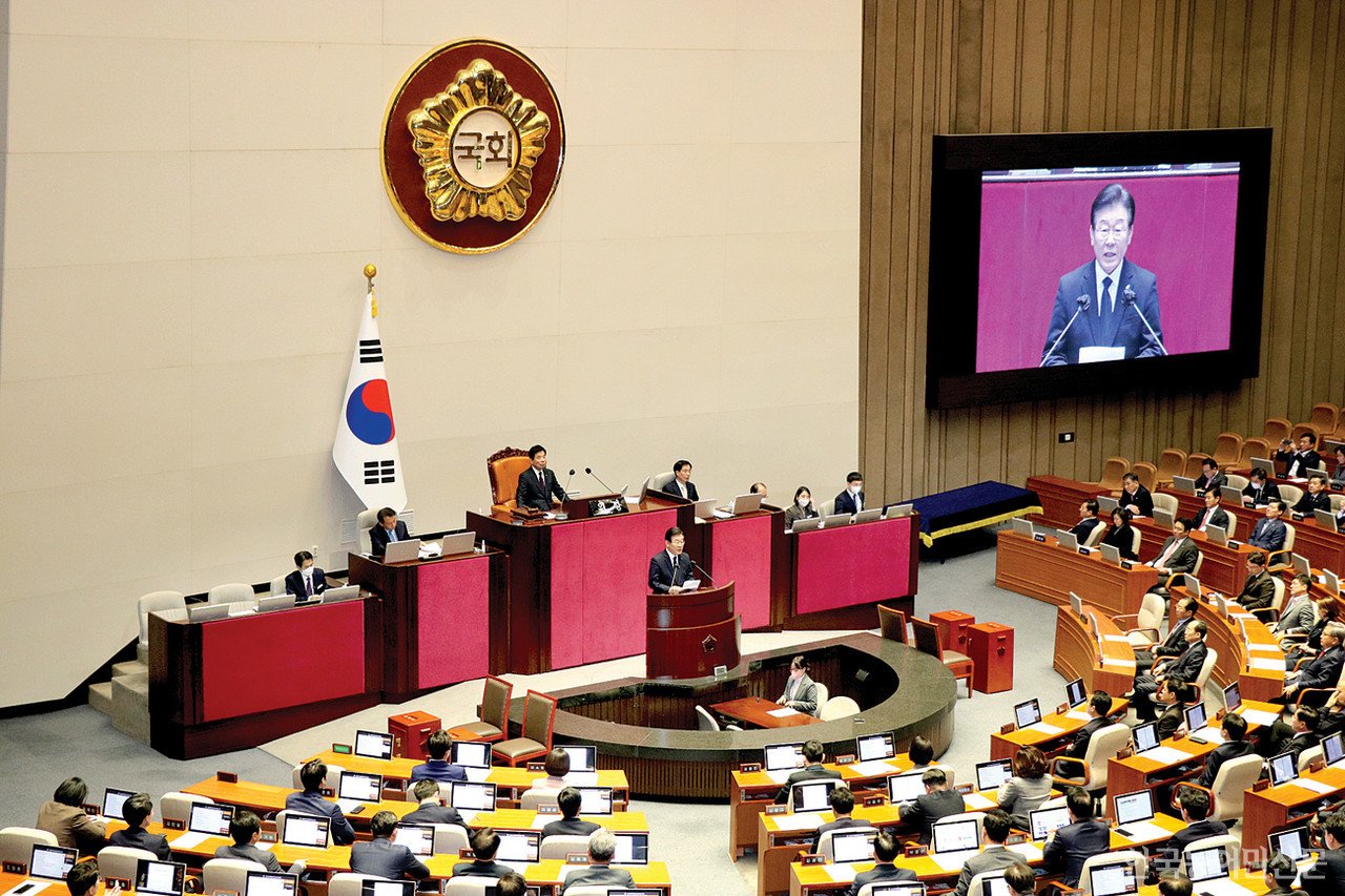 의원들의 감정이 얽힌 예산안