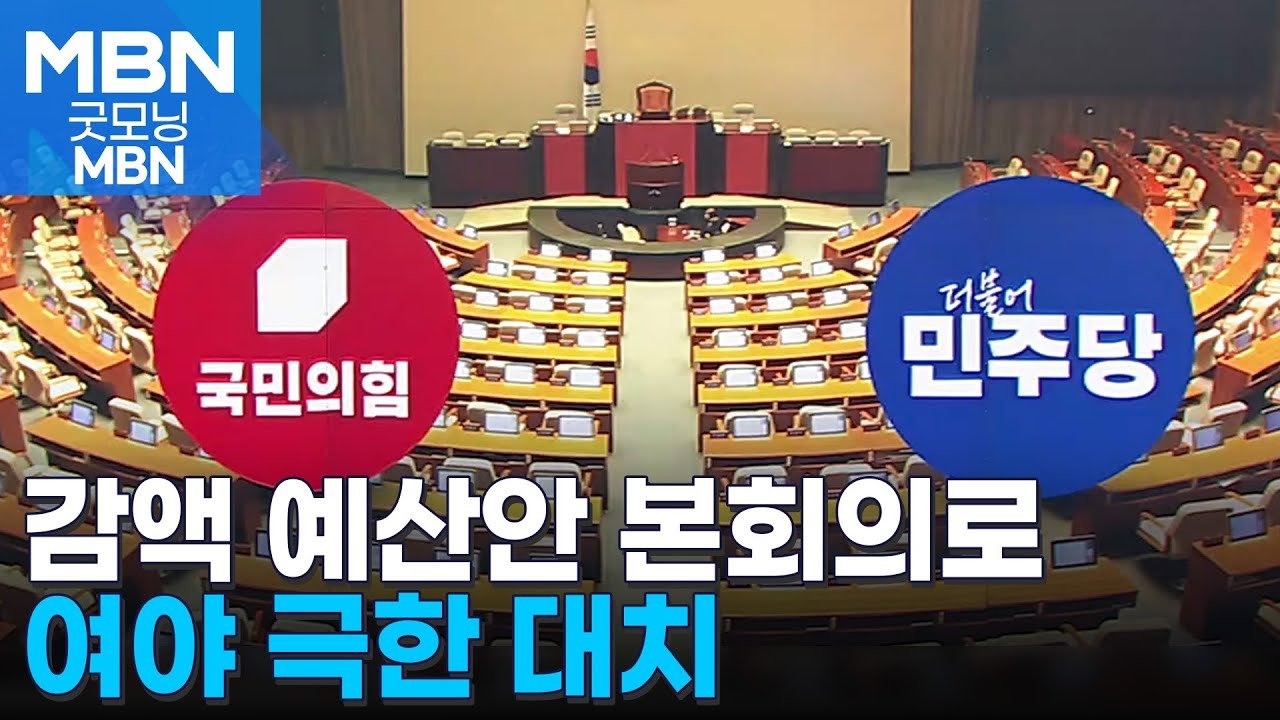 국회의장의 중재 의지