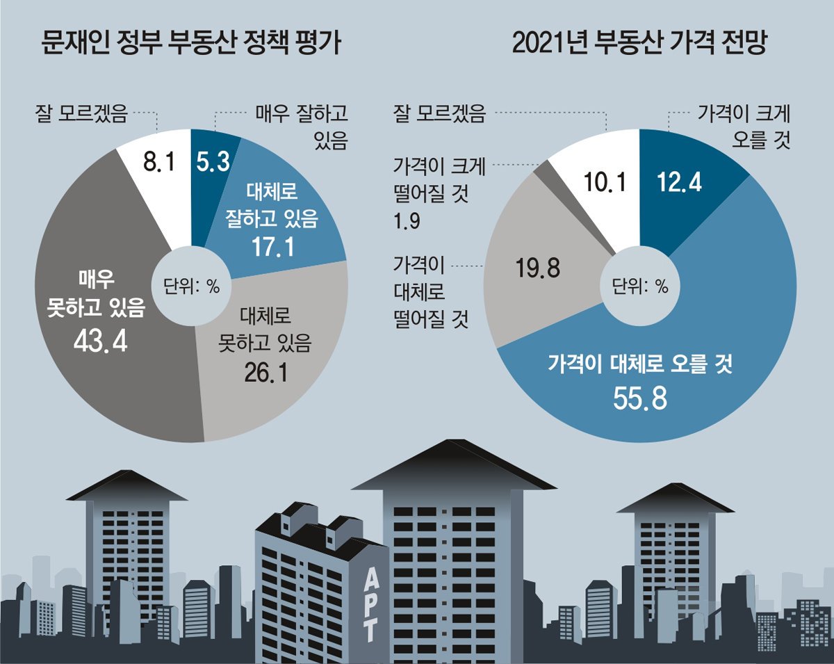 부동산 정책의 미비와 공급의 비상